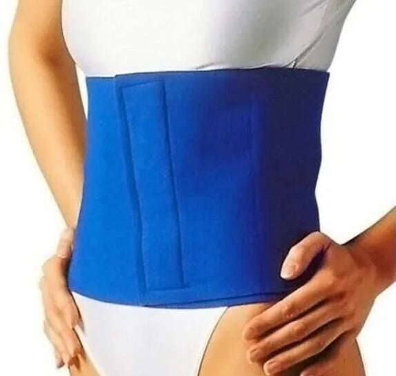 Waist Trimmer Belt Sweat Band Wrap Ab Stomach Weight Loss Fat Burner Slimming