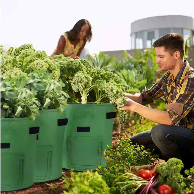 7 Gallon-5Pack Garden Potato Grow Bags