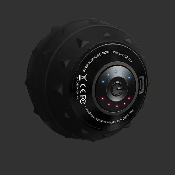 Rechargeable High Intensity Vibration Massage Ball For Muscle And Fitness, Electric Fascia Release For Neck, Back And Feet, USB Charging, For Heel Pain, Fascia Release, Trigger Point - Yoga Ball, Suit