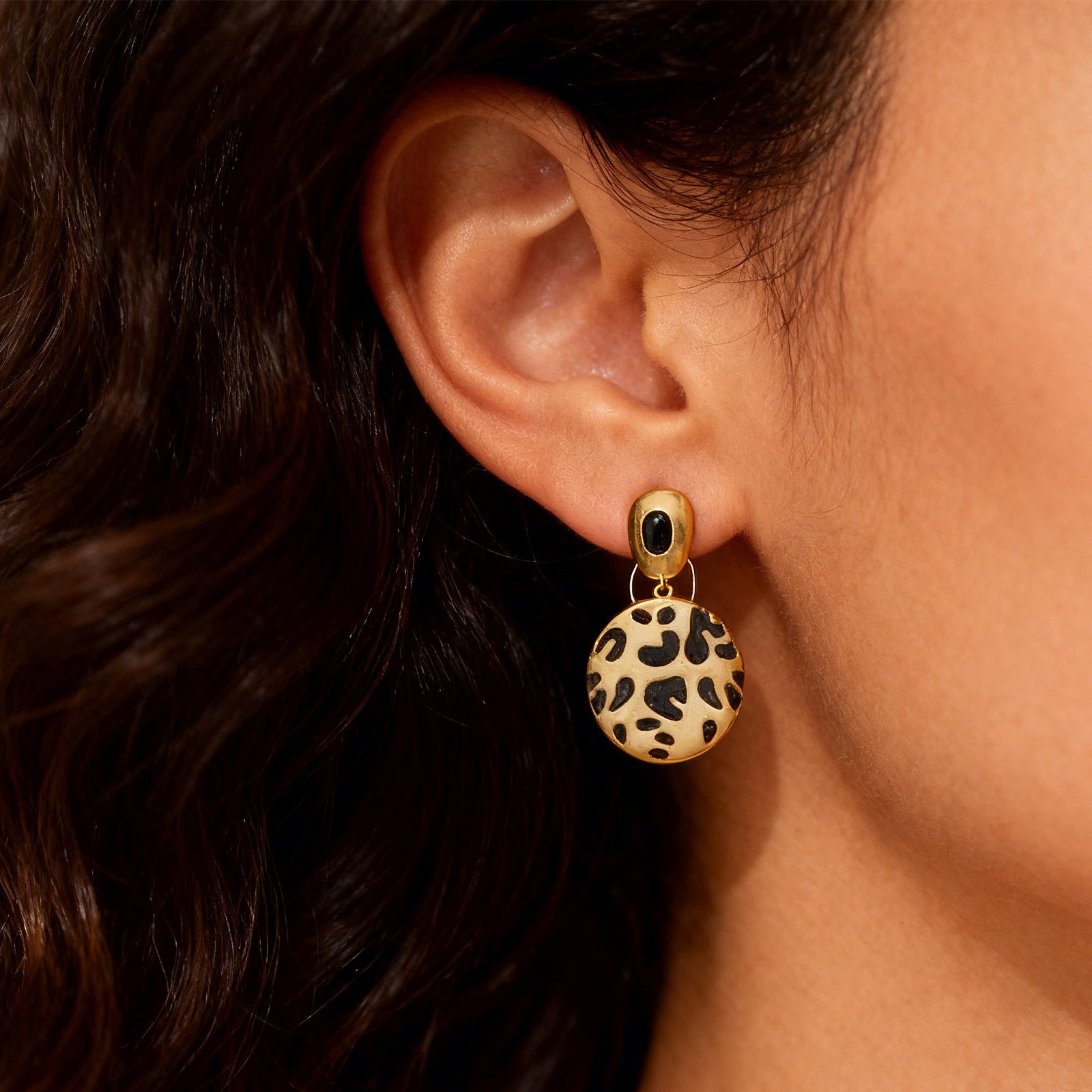 Leopard Earrings-1027