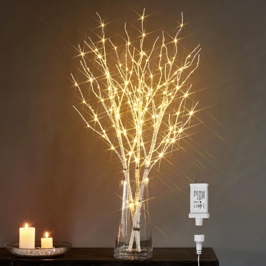 Birch Branch LED Ambient Light - High Aesthetic Appeal, Suitable For Nordic And Trendy Decor, Holiday Decorations, And Cozy Photo Prop Lights For Bedrooms And Living Rooms.