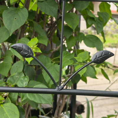 Metal Garden Trellis, 2 Pack Metal Trellis For Climbing Plants, Indoor Outdoor Plant Trellis For Potted Plants, House Plants, Climbing Vines, Flowers And Vegetables, Lawn Garden Fence Decor Screen