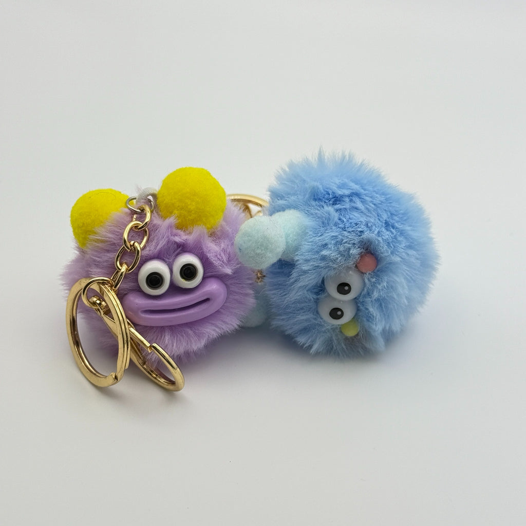 Cute Cartoon Plush Keychains, Made Of Soft And Fluffy Materials, Featuring Various Adorable Designs, Suitable For Home Decoration Or Everyday Use, Making For An Interesting Gift Choice.