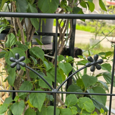 Metal Garden Trellis, 2 Pack Metal Trellis For Climbing Plants, Indoor Outdoor Plant Trellis For Potted Plants, House Plants, Climbing Vines, Flowers And Vegetables, Lawn Garden Fence Decor Screen