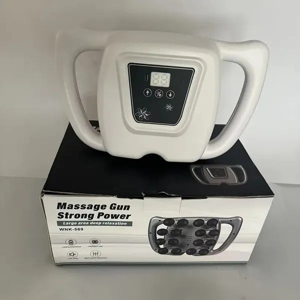 16 Head Fascia Gun, Full Body Massager, Instrument For Waist Back, Legs, Arm Muscle Relaxation, Home Multi-part Massage Gun