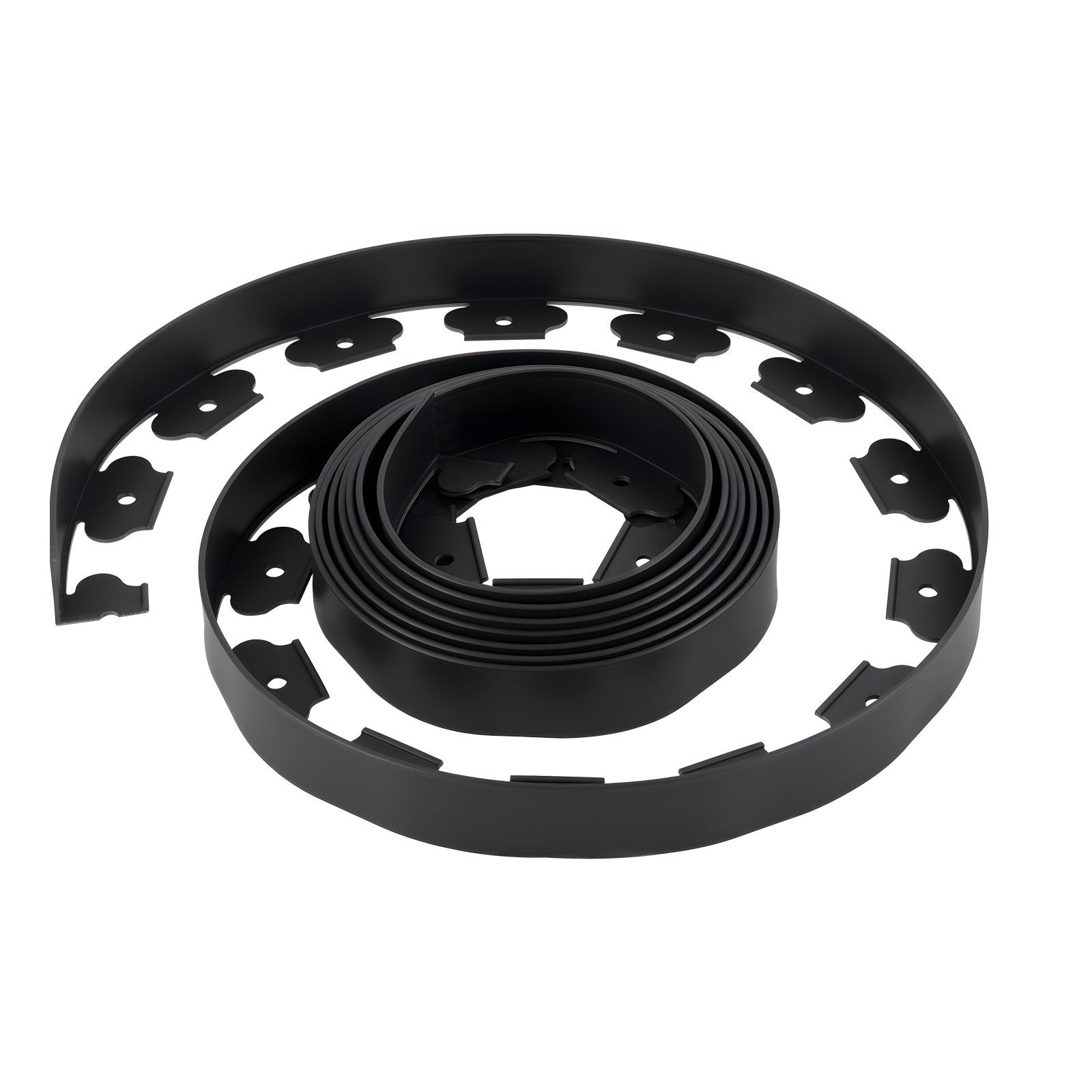 Landscape Edging 20ft X 2in L-Shaped Durable Plastic Garden Border No Dig