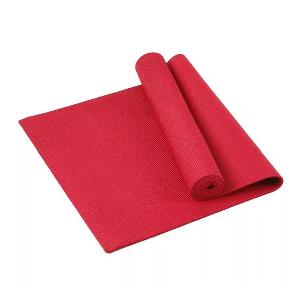 Yoga Mat With Carrying Strap For Yoga, Pilates, And Floor Exercises