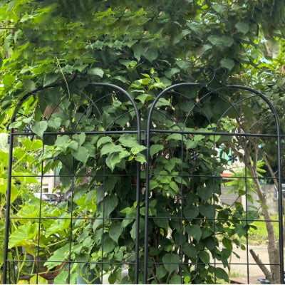 Metal Garden Trellis, 2 Pack Metal Trellis For Climbing Plants, Indoor Outdoor Plant Trellis For Potted Plants, House Plants, Climbing Vines, Flowers And Vegetables, Lawn Garden Fence Decor Screen